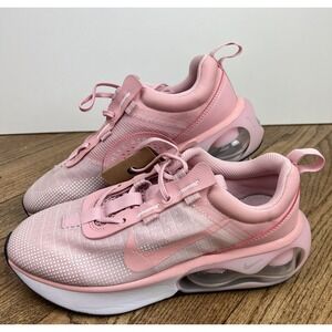 NWT Nike Air Max 2021 GS Size 6Y Pink Glaze Running Shoes DA3199-600 Women's 7.5